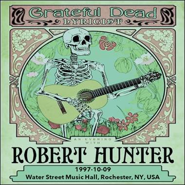 A poster with a skeleton playing a guitar

Description automatically generated