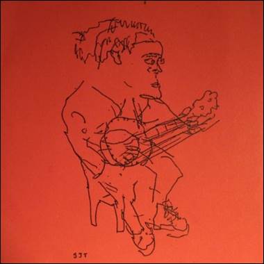 A drawing of a person playing a guitar

Description automatically generated