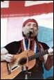 A person with a guitar and a red bandana

Description automatically generated with low confidence