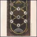 A close-up of a tarot card

Description automatically generated