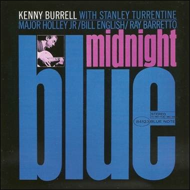 A blue and pink cover with a person playing guitar

Description automatically generated