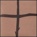 A brown box with a cross

Description automatically generated