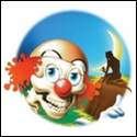 A cartoon of a clown

Description automatically generated