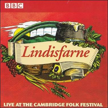 A red cover with a drawing of a bucket of food
Description automatically generated