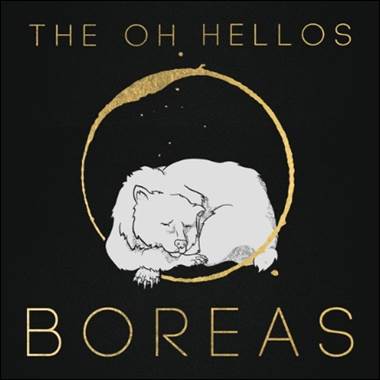 A bear sleeping in a circle

Description automatically generated