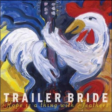 A rooster playing a guitar

Description automatically generated