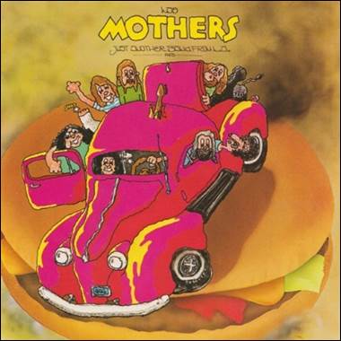 A pink car with people in it

Description automatically generated
