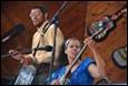 A group of people playing instruments

Description automatically generated