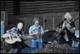 A group of people playing instruments

Description automatically generated